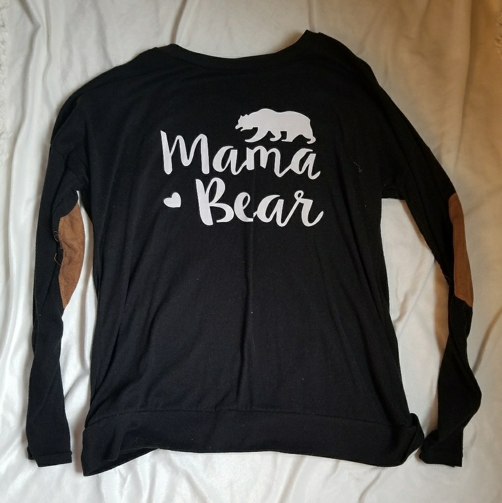 Long sleeve "mama bear" shirt